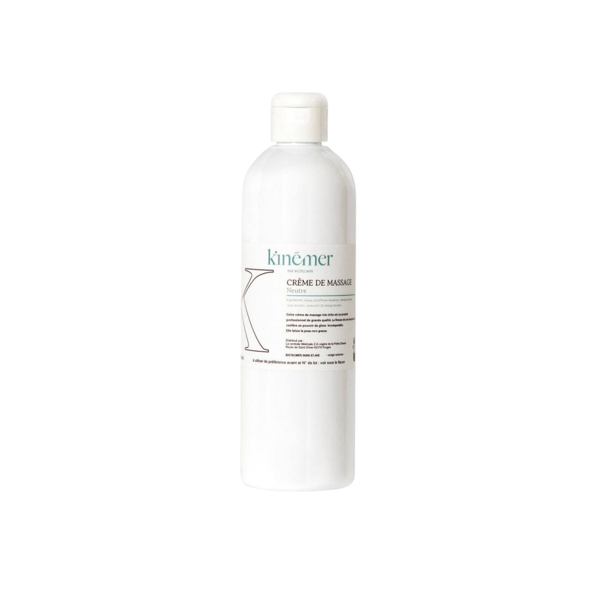 Creme Massage Neutre Kine Mass - Kinémer - Biotecmer - My Médical