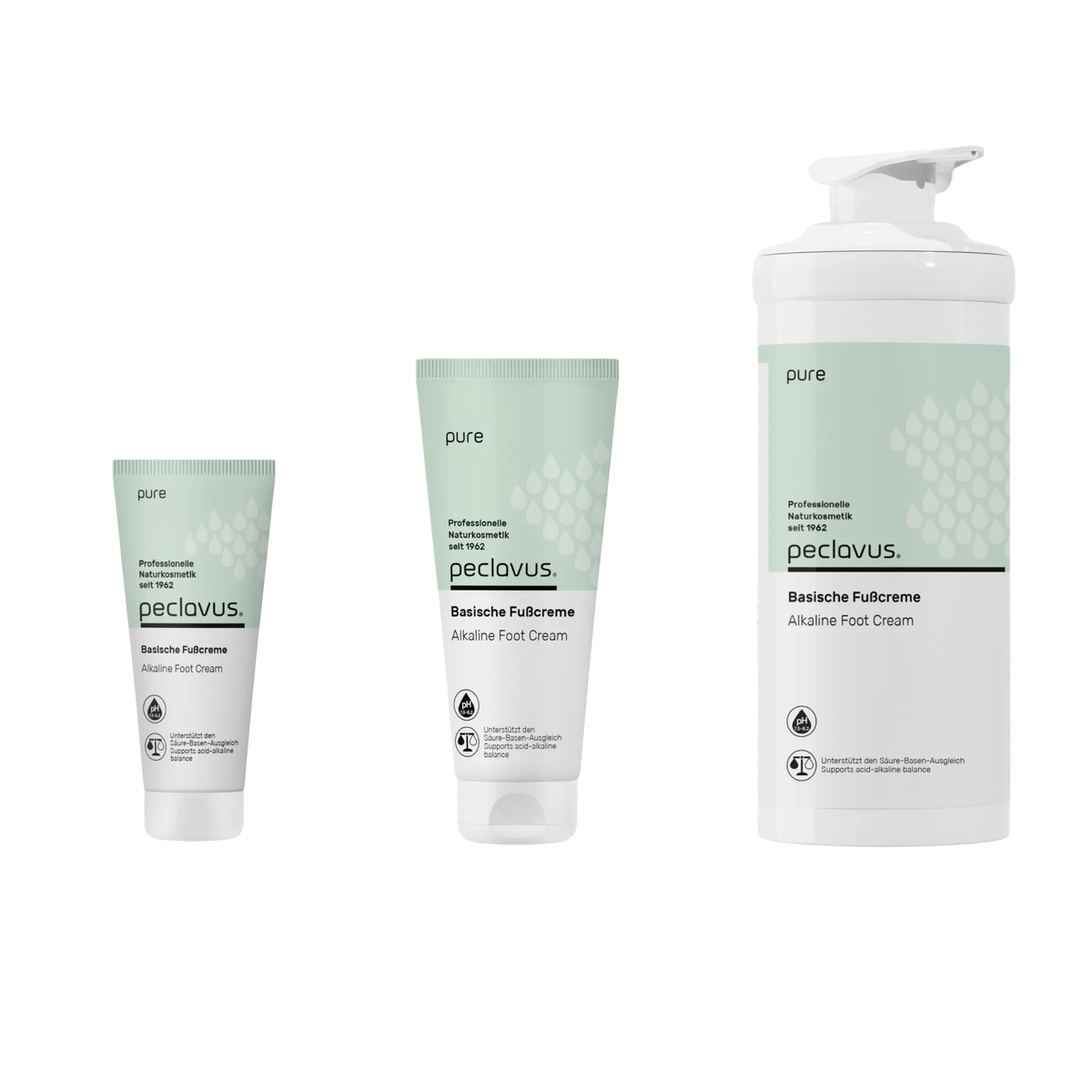 Crème alcaline pure pour les pieds - Plusieurs contenances - Peclavus - My Médical