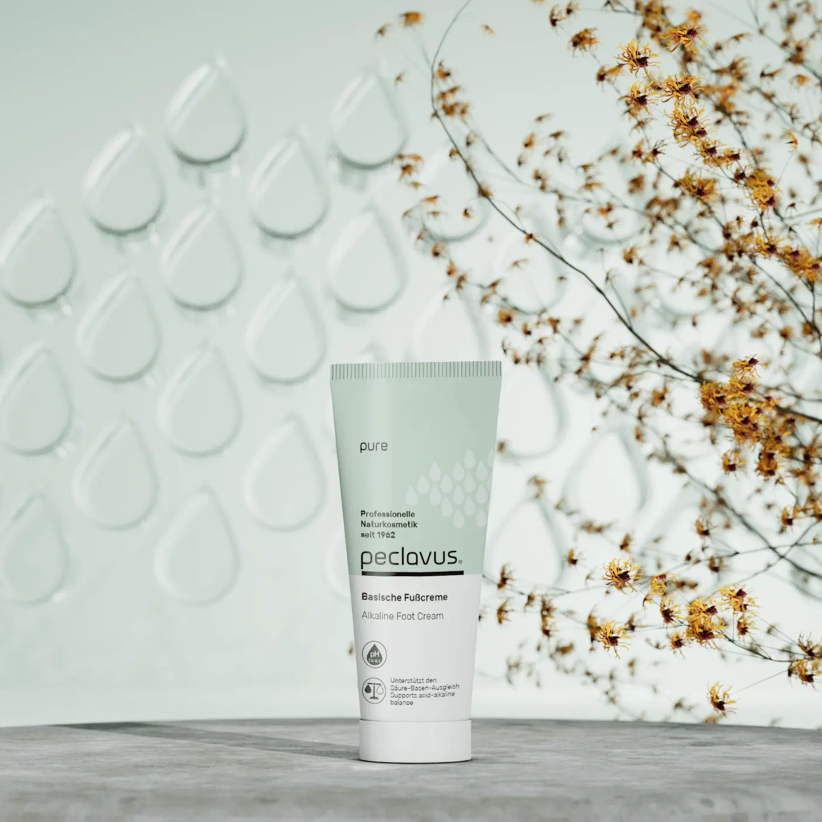 Crème alcaline pure pour les pieds - Plusieurs contenances - Peclavus - My Médical