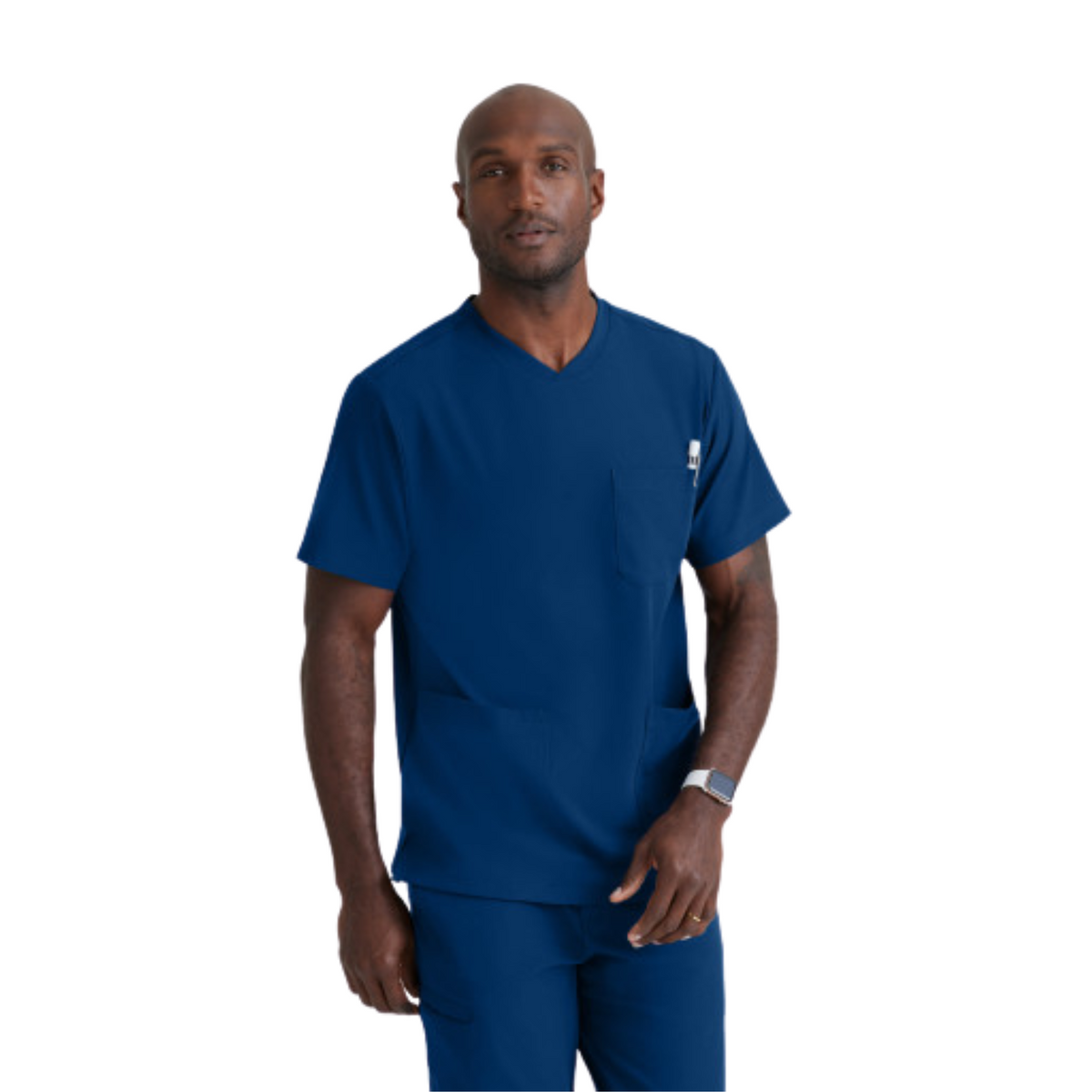 Crew Top - Haut médical droit - Col en V croisé - Homme - Skechers Vitality SKECHERS VITALITY
