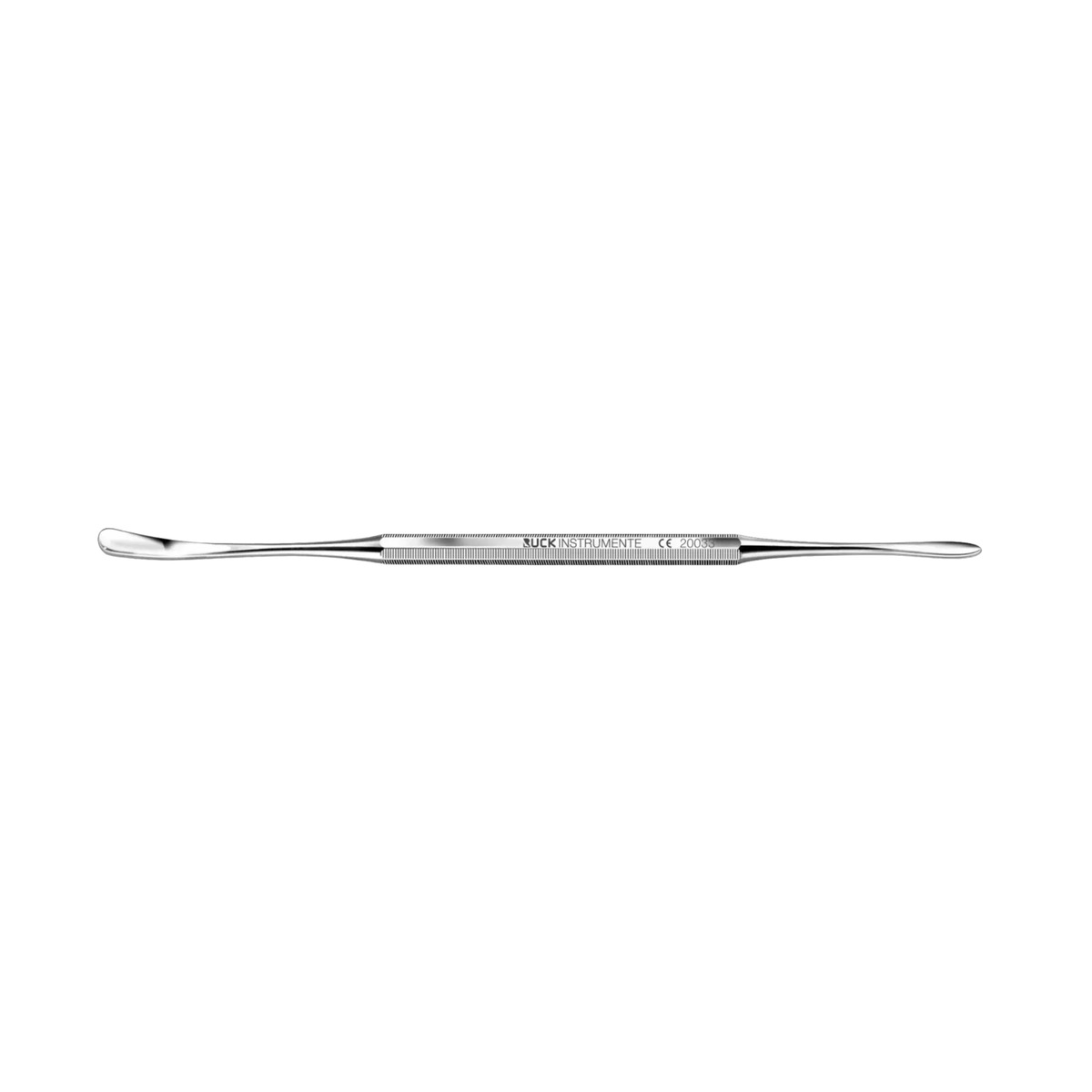 Curette double arrondi/tronqué - 16 cm - Ruck - My Médical
