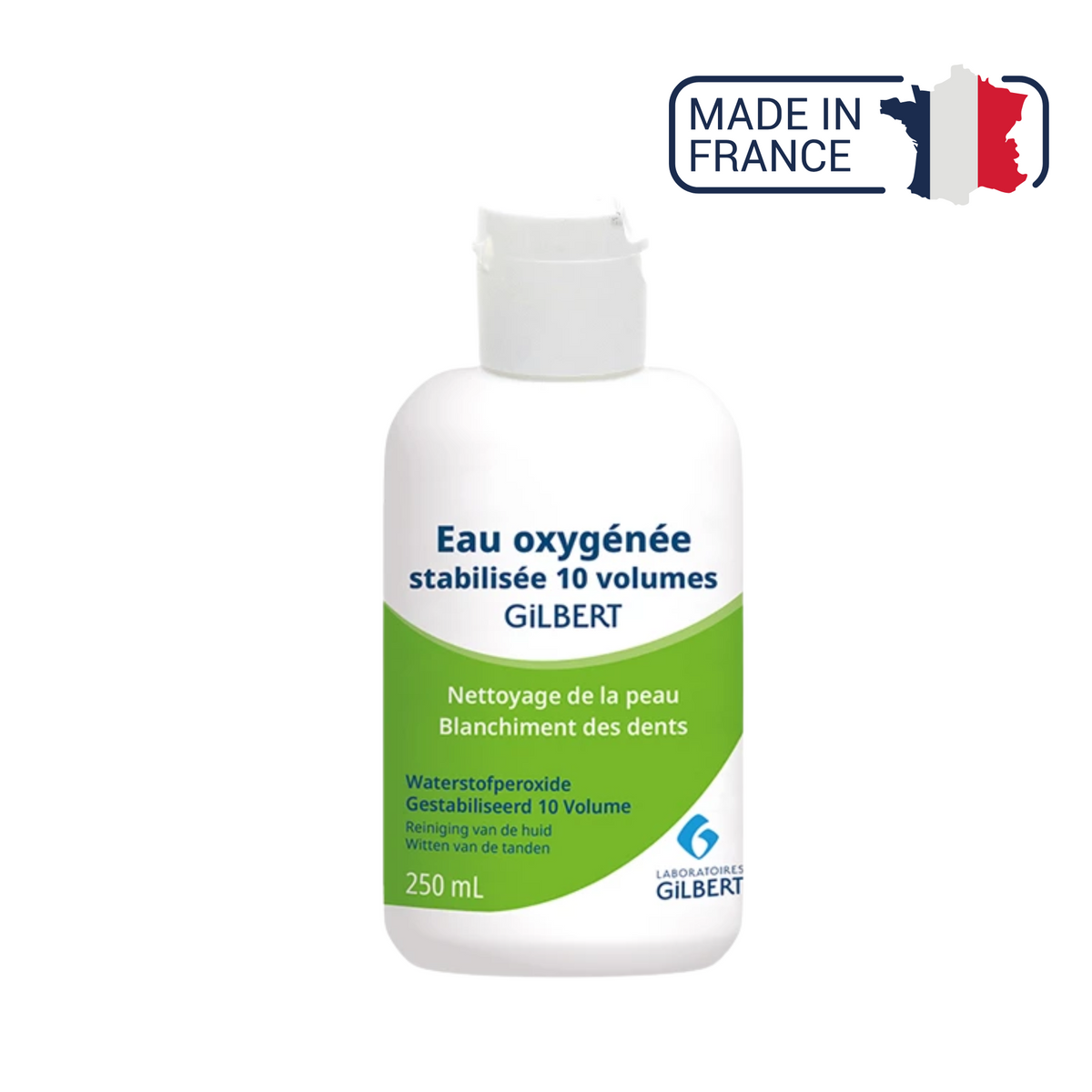 Eau Oxygénée - Laboratoires Gilbert - 10 volumes - 250 ml - My Médical
