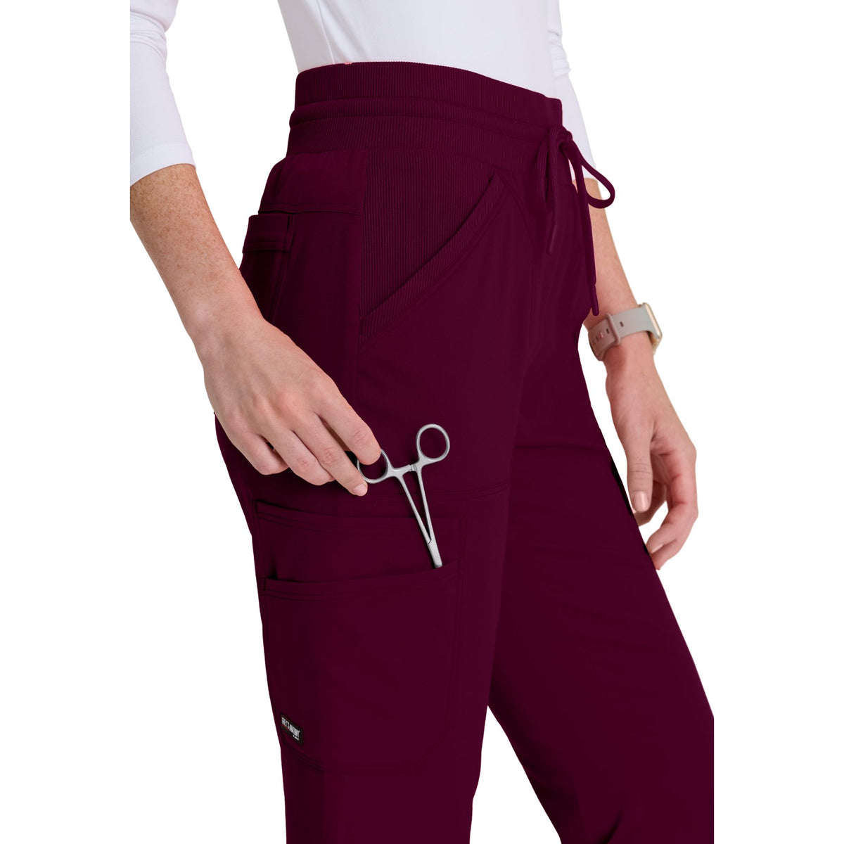 Leya - Pantalon avec cordon de serrage - Femme - Grey’s Anatomy Stretch - My Médical