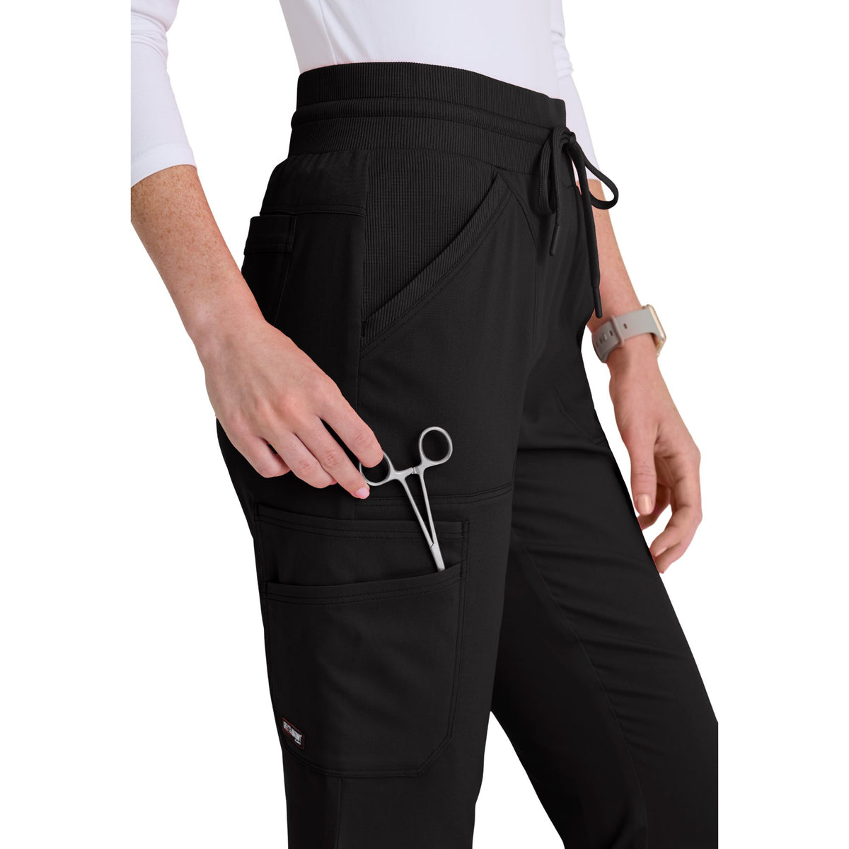 Leya - Pantalon avec cordon de serrage - Femme - Grey’s Anatomy Stretch - My Médical