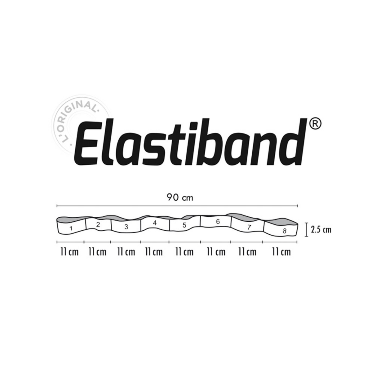 Elastiband® Orange vrac 90 cm - 7 kg - Sveltus - My Médical