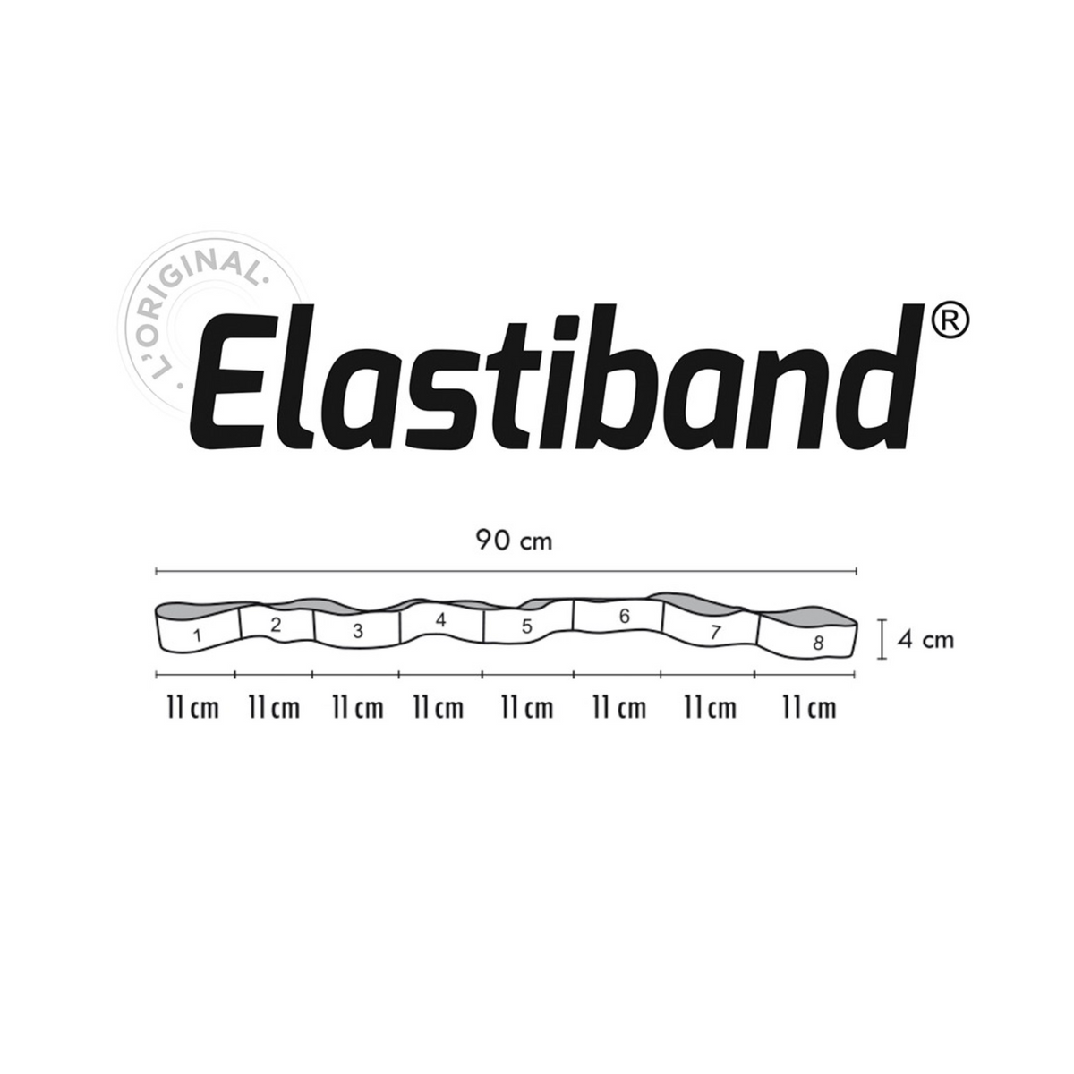 Elastiband® vrac 90 cm - 10 kg - plusieurs coloris - Sveltus - My Médical