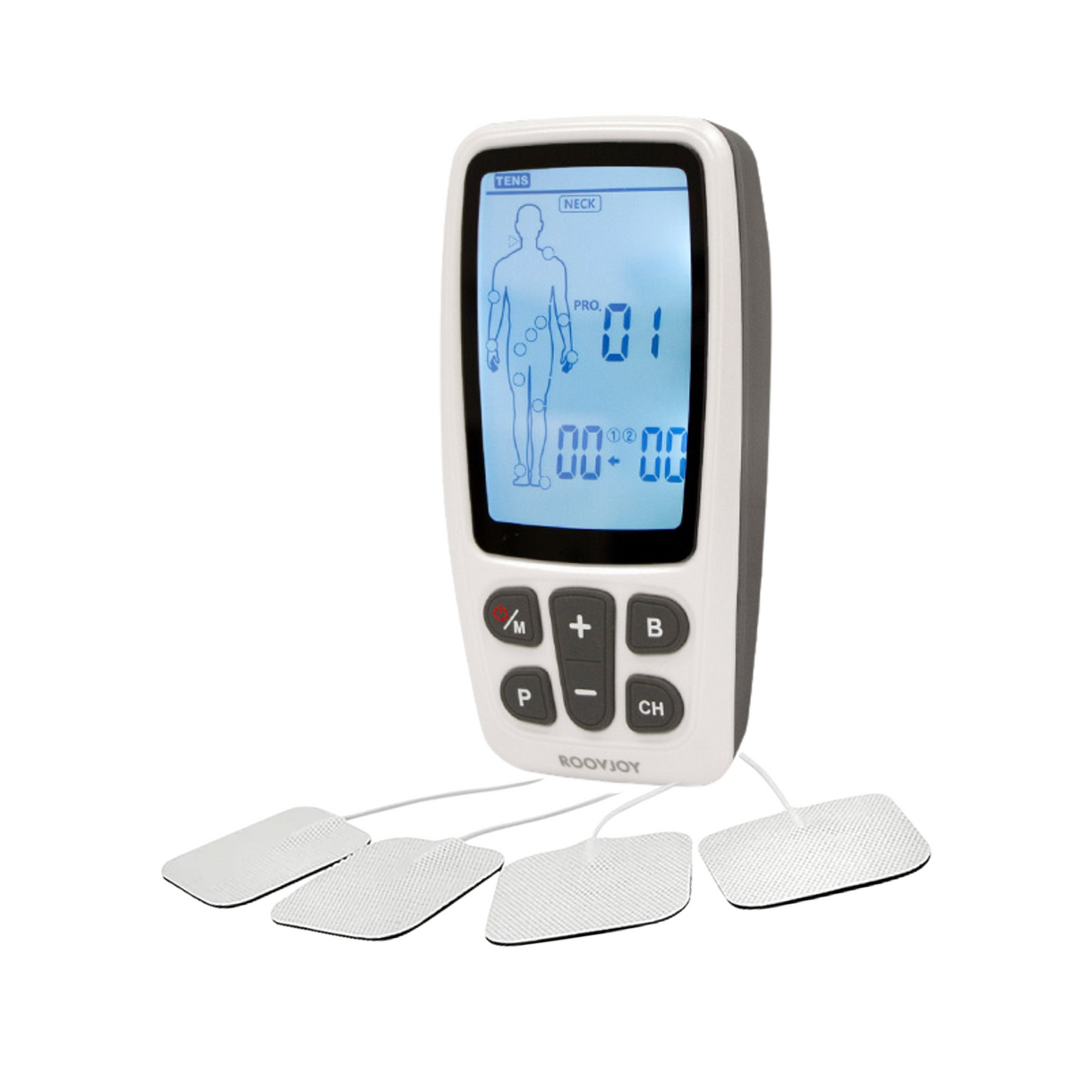 Électrostimulateur - Tens/Ems/Massage - 2 canaux - 60 programmes - My Médical