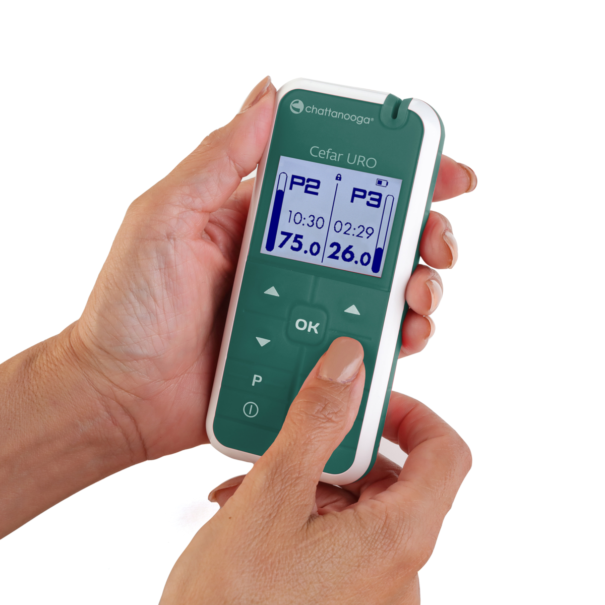 Électrostimulateur Cefar Uro Chattanooga® incontinence - 2 canaux - 7 programmes - My Médical