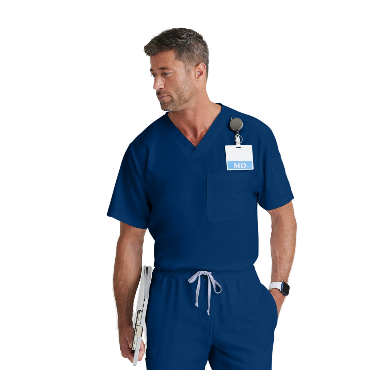 Evan Top - Haut médical col V croisé - Homme - Grey’s Anatomy GREYS ANATOMY