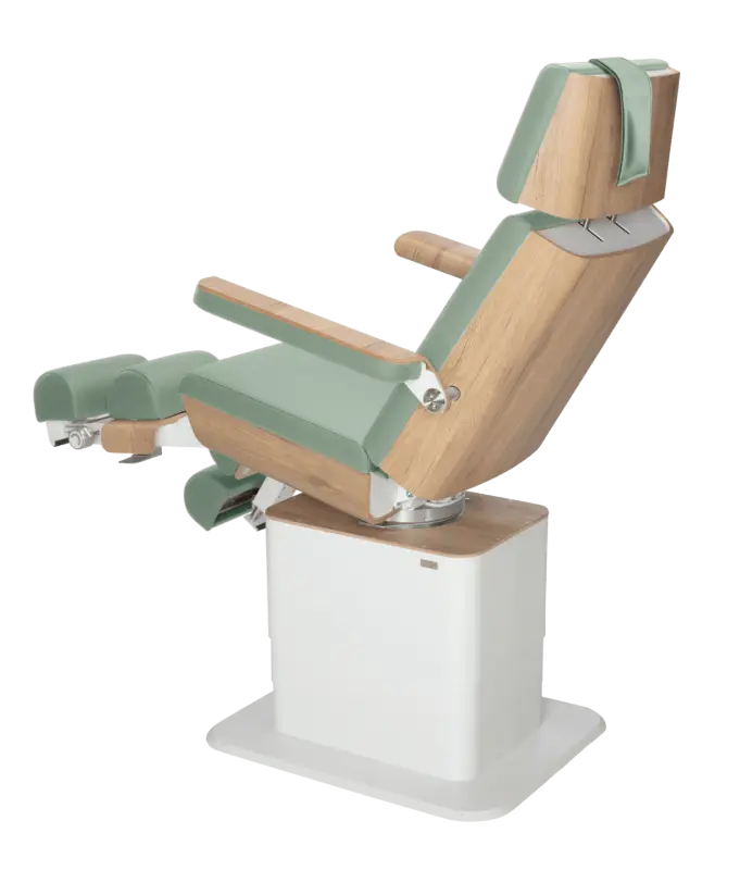 Fauteuil de pédicurie - MOON - Relevage électrique - Filaire - Ruck My Podologie 