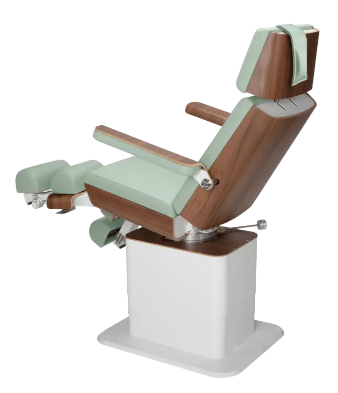 Fauteuil de pédicurie - MOON - Relevage électrique - Filaire - Ruck My Podologie 