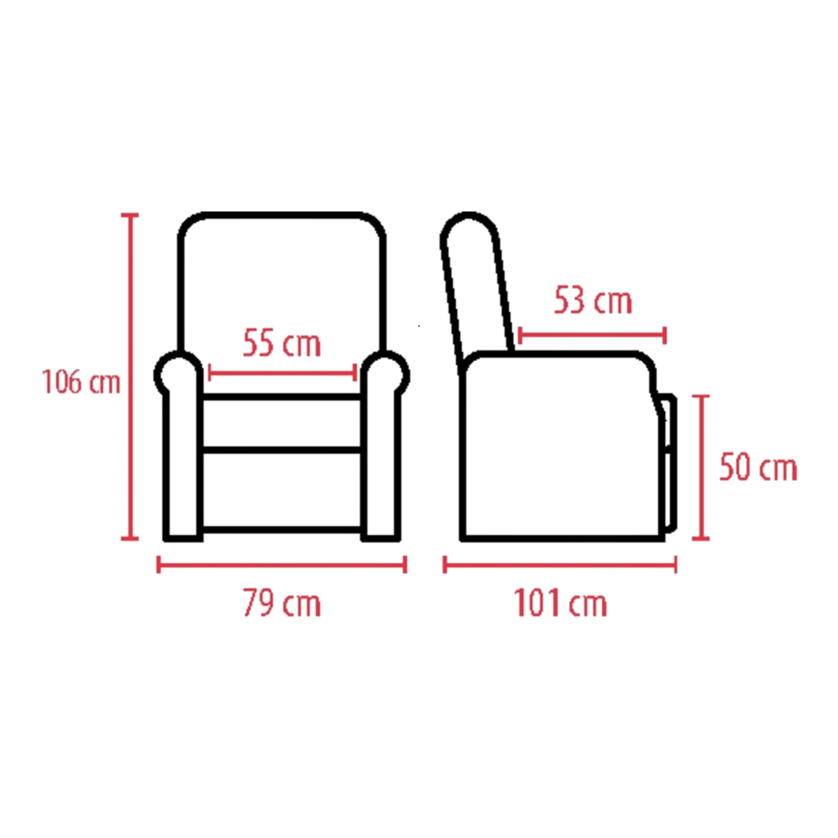 Fauteuil Releveur LOUISE - 4 Moteurs - My Medical - My Médical