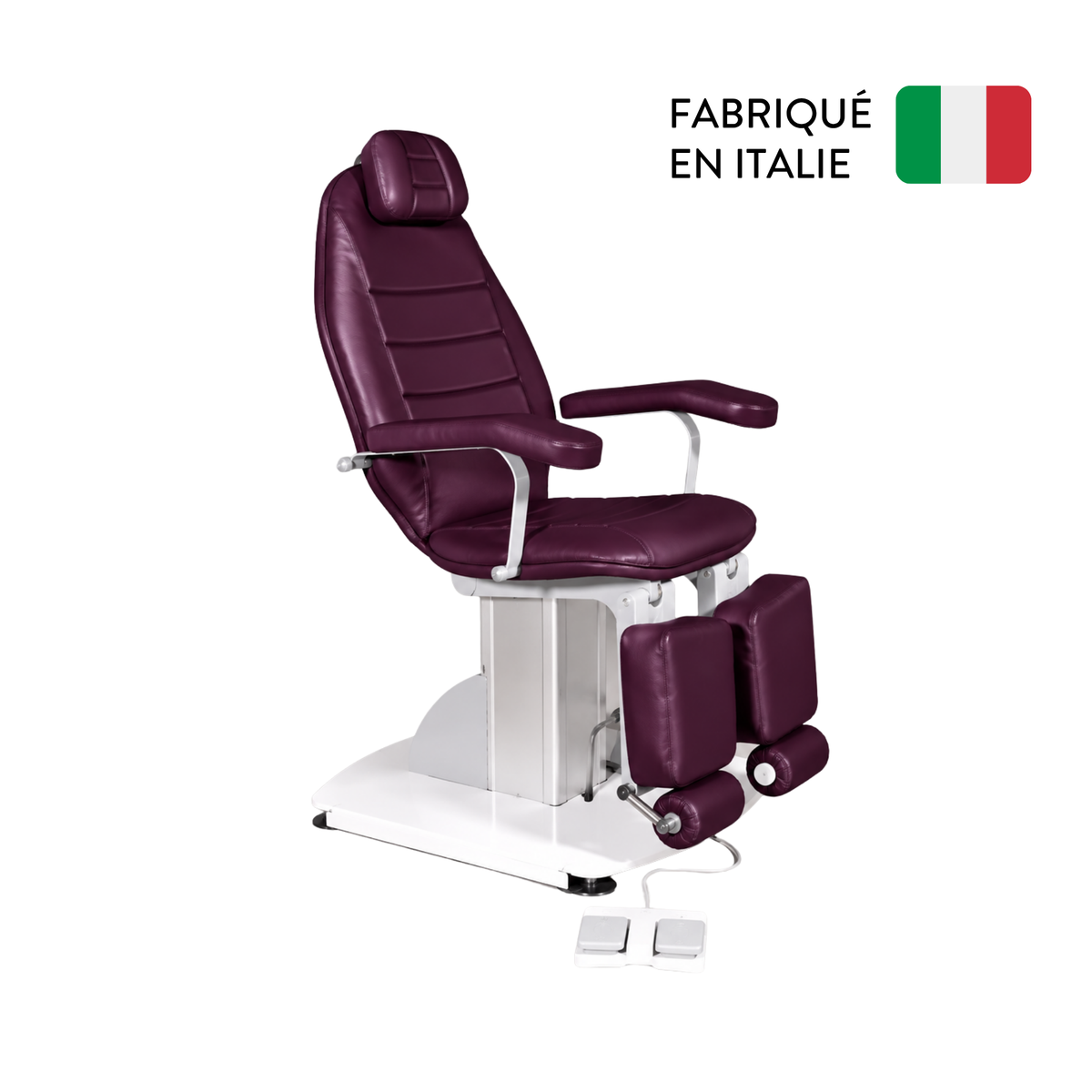 Podotec - Fauteuil de pédicurie Électrique - 1 moteur - 30 coloris - Tecnomed