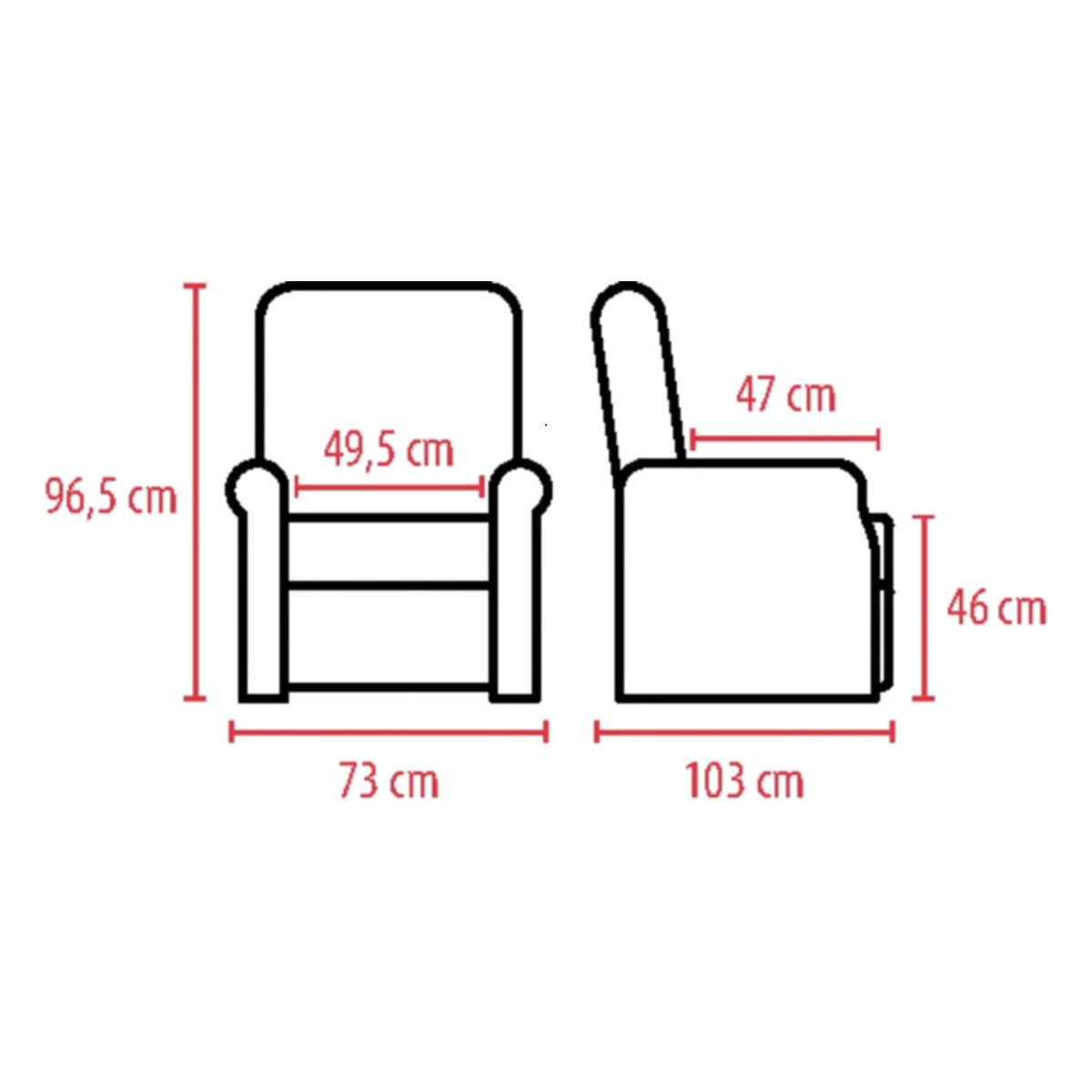 Fauteuil releveur PRESTON - 4 moteurs - 2 coloris - My Médical - My Médical