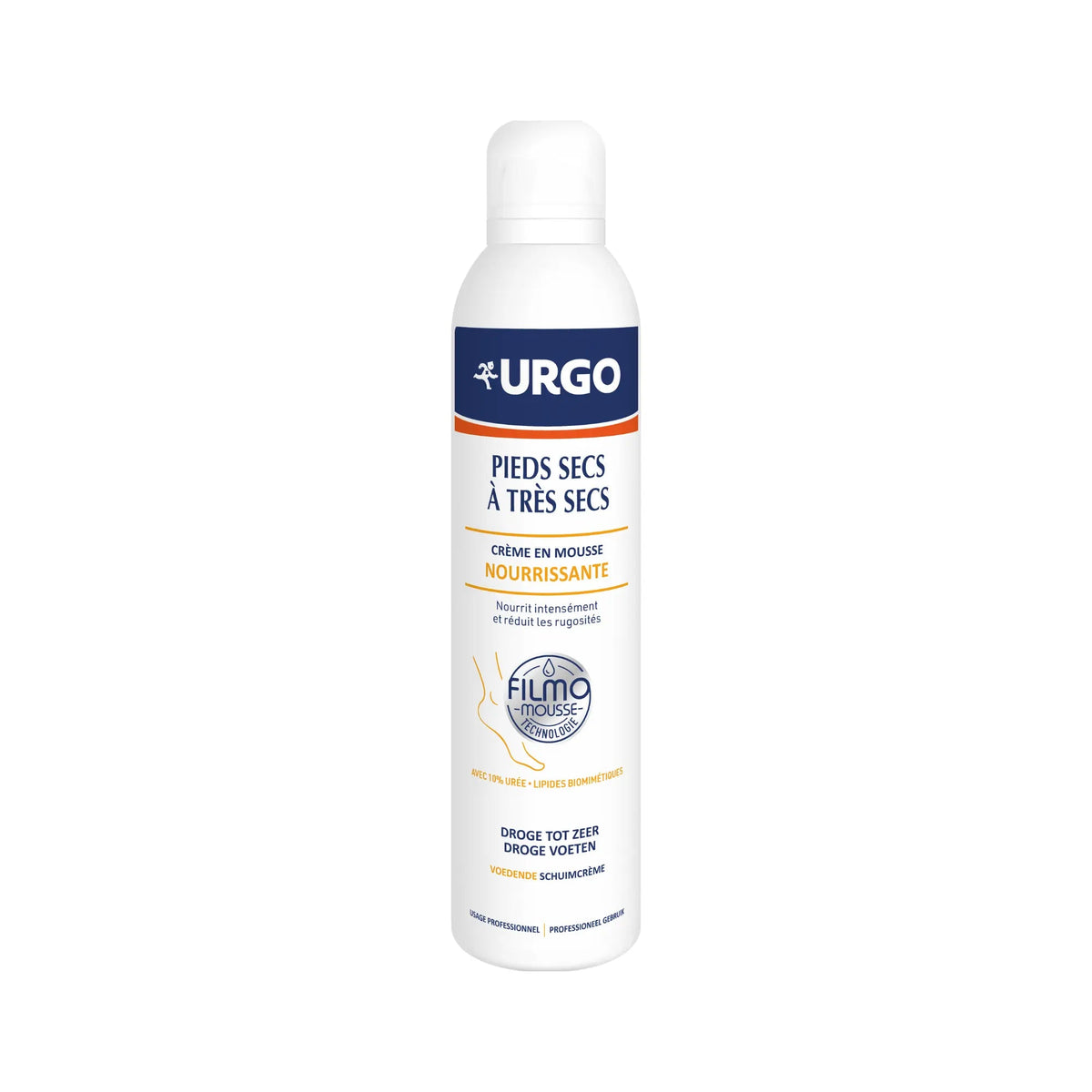 Filmomousse - Nourrissant pieds secs à très secs - 2 contenances - Urgo Urgo  300-ml