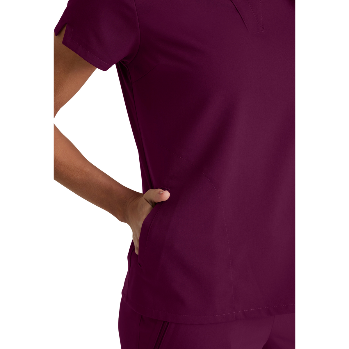 Flora - Tunique col à bande - Femme - Grey’s Anatomy Stretch GREYS ANATOMY STRETCH