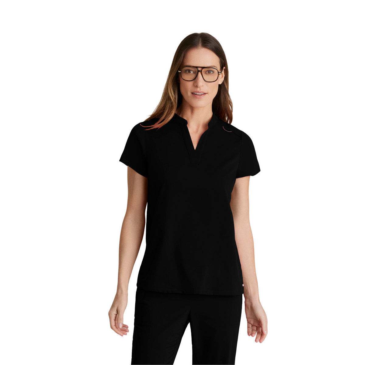 Flora - Tunique col à bande - Femme - Grey’s Anatomy Stretch GREYS ANATOMY STRETCH