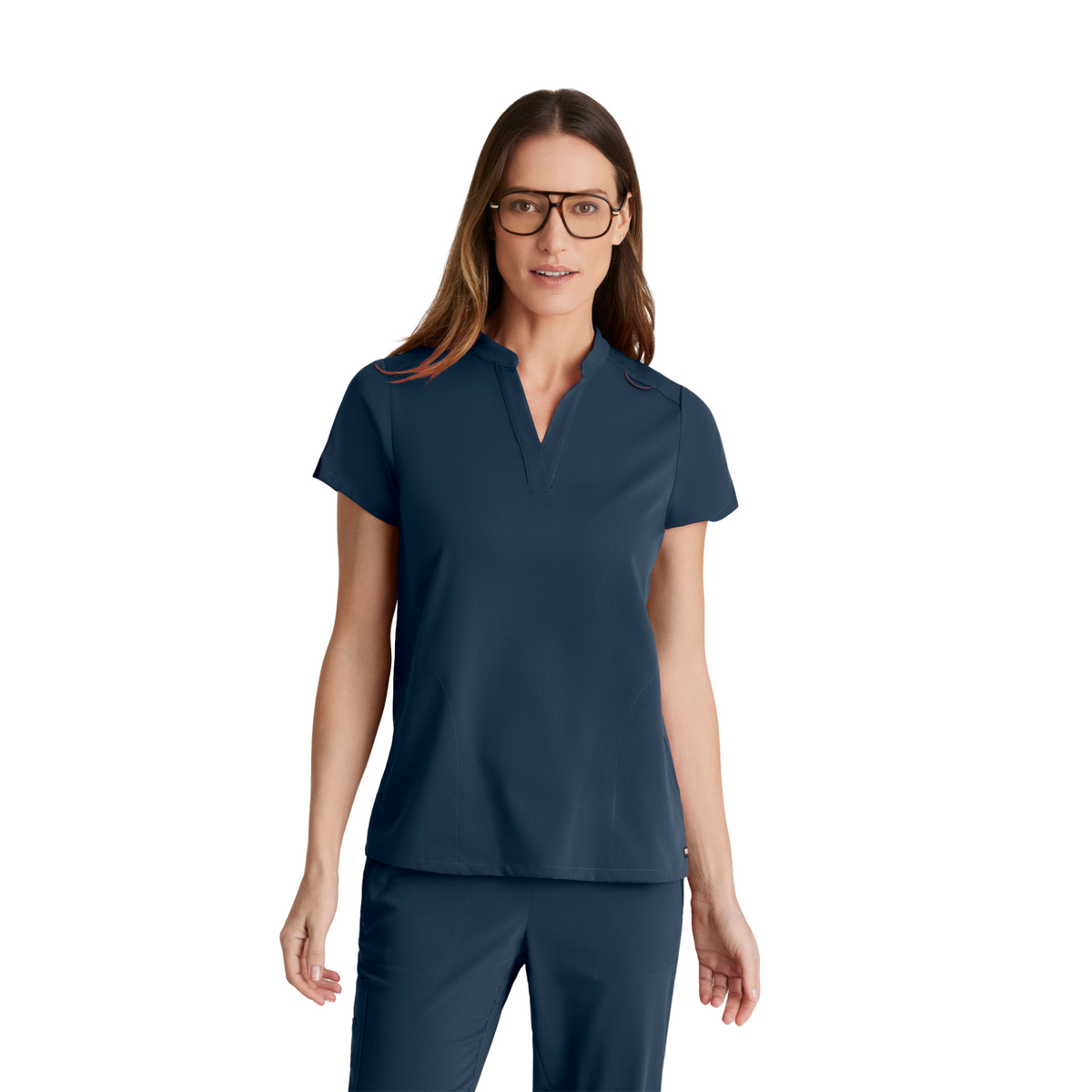 Flora - Tunique col à bande - Femme - Grey’s Anatomy Stretch GREYS ANATOMY STRETCH