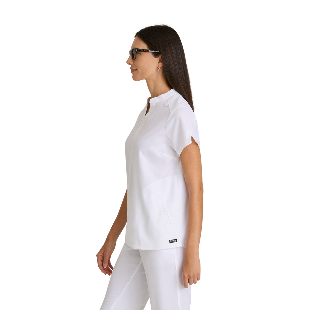 Flora - Tunique col à bande - Femme - Grey’s Anatomy Stretch GREYS ANATOMY STRETCH