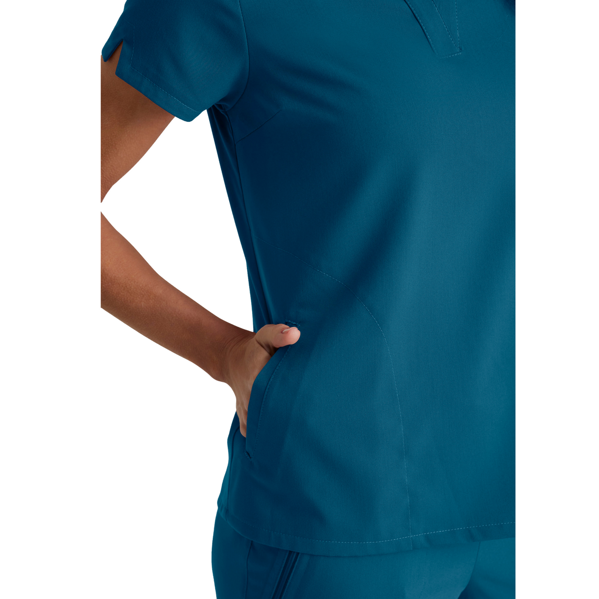 Flora - Tunique col à bande - Femme - Grey’s Anatomy Stretch GREYS ANATOMY STRETCH