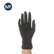 Gants d'examen - Latex Noir - Sans poudre - Boite de 100 - My Podologie - My Médical