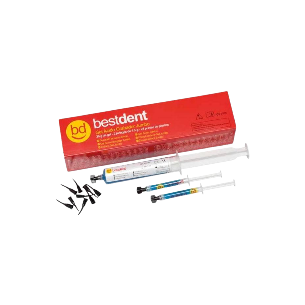 Gel de Mordençage Acide Jumbo - 36g - Bestdent - My Médical