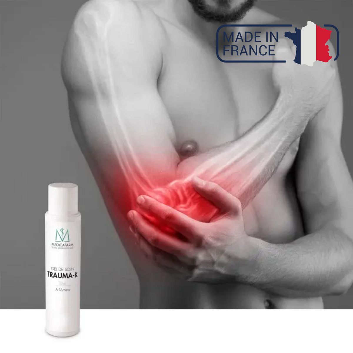 Gel de soin Trauma-K à l'arnica - deux contenances - Medicafarm - My Médical