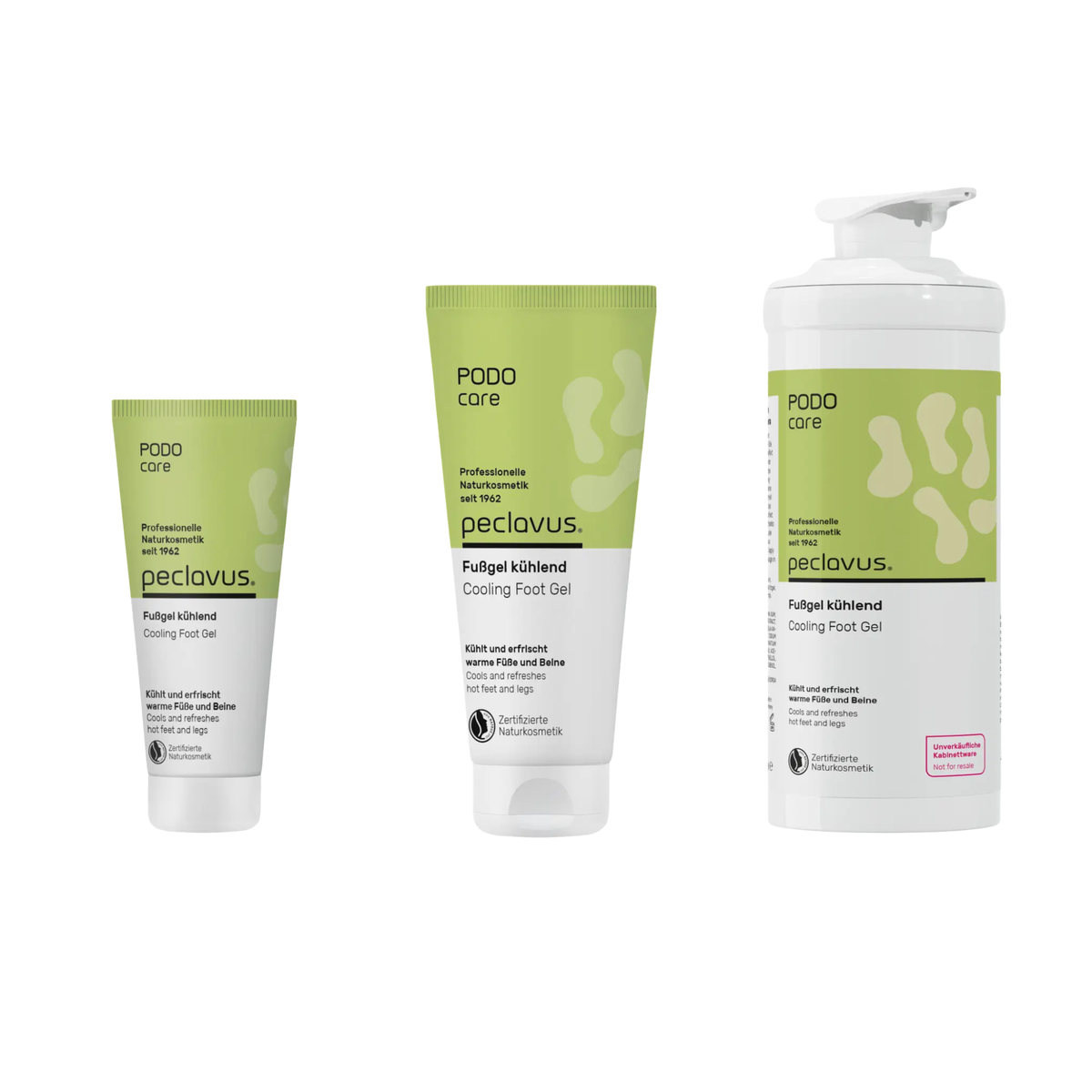 Gel pieds rafraîchissant Podo Care - Plusieurs contenances - Peclavus