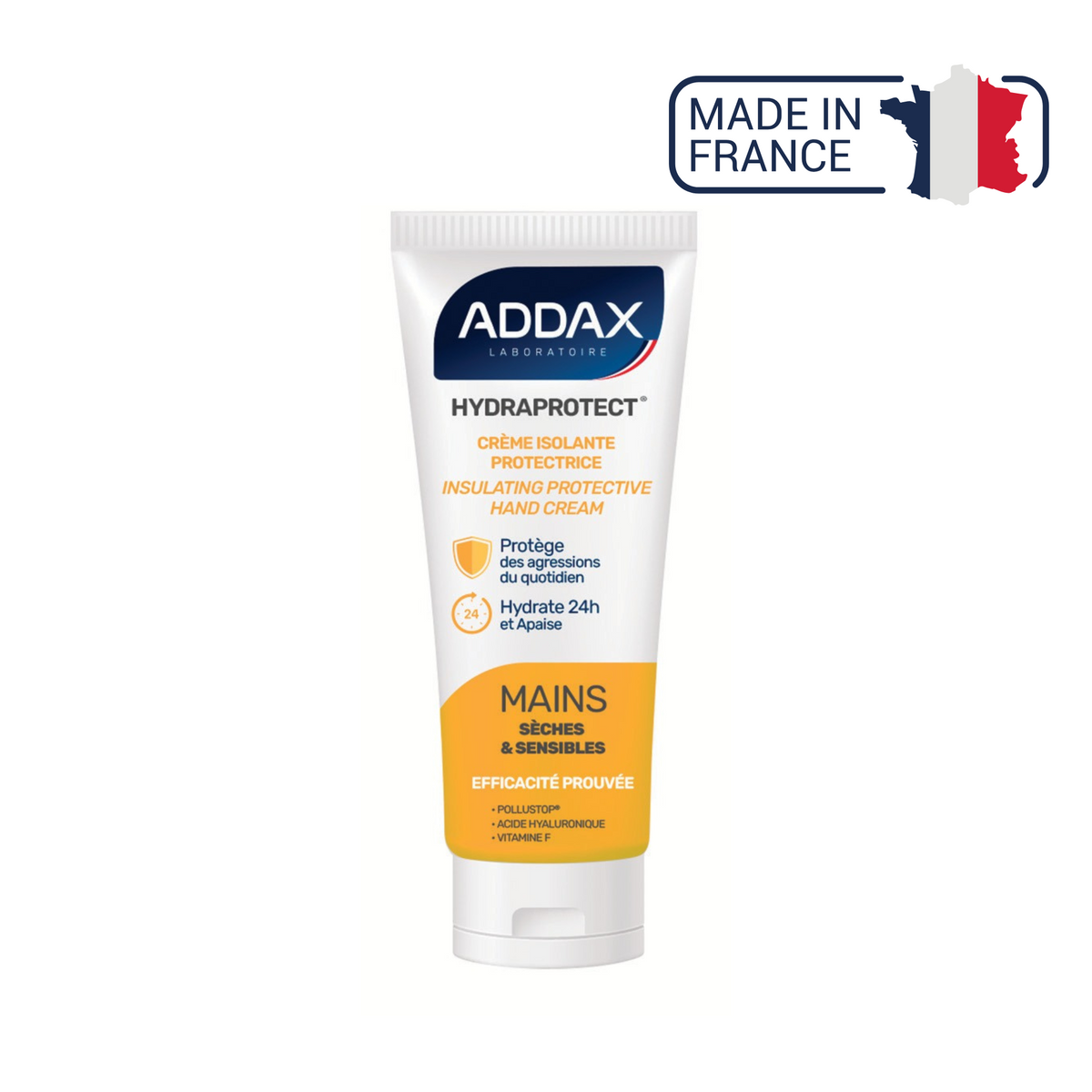 HYDRAPROTECT® - Crème mains isolante protectrice - 100 ml - Laboratoire Addax Laboratoire Addax 