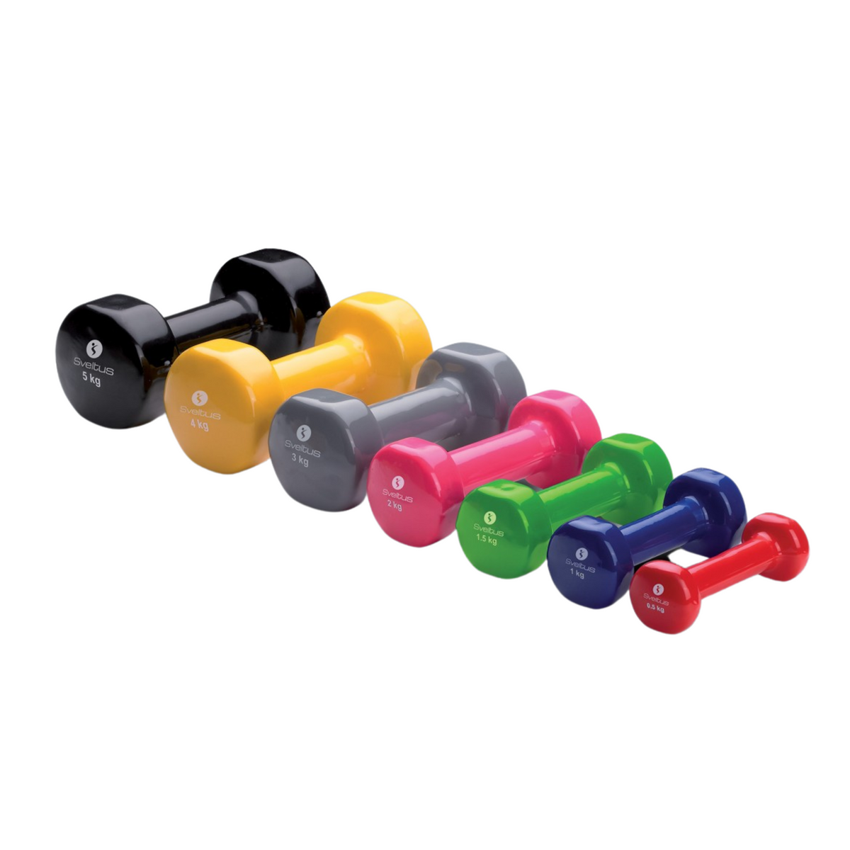 Haltère époxy x2 - 0.5/5 kg - Sveltus - My Médical