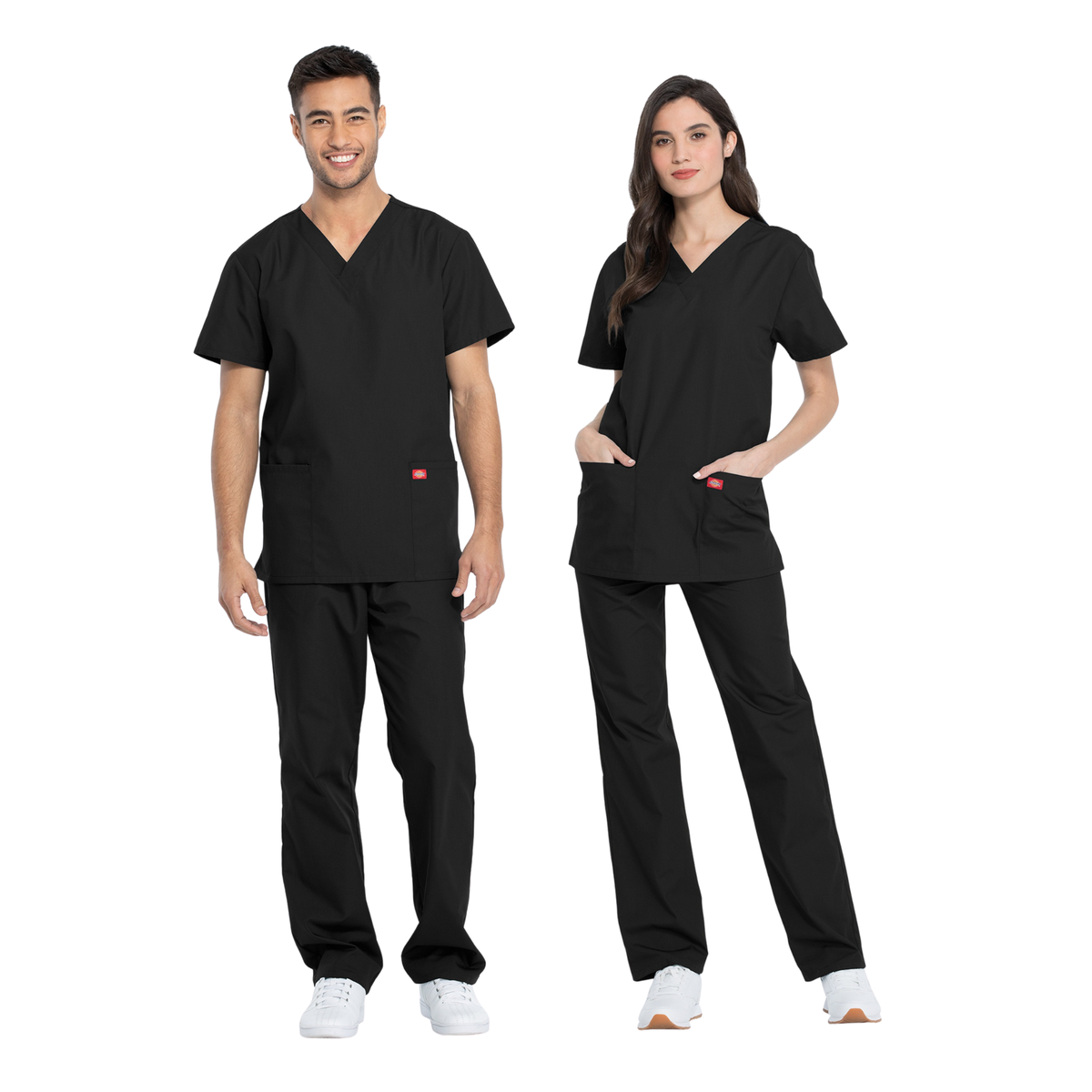 Hossegor - Ensemble médical - Tunique col V et pantalon - Unisexe - Dickies - My Médical