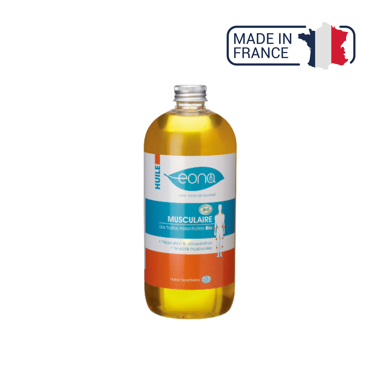 Huile de massage - Musculaire - Bio - 2 contenances - Eona - My Médical