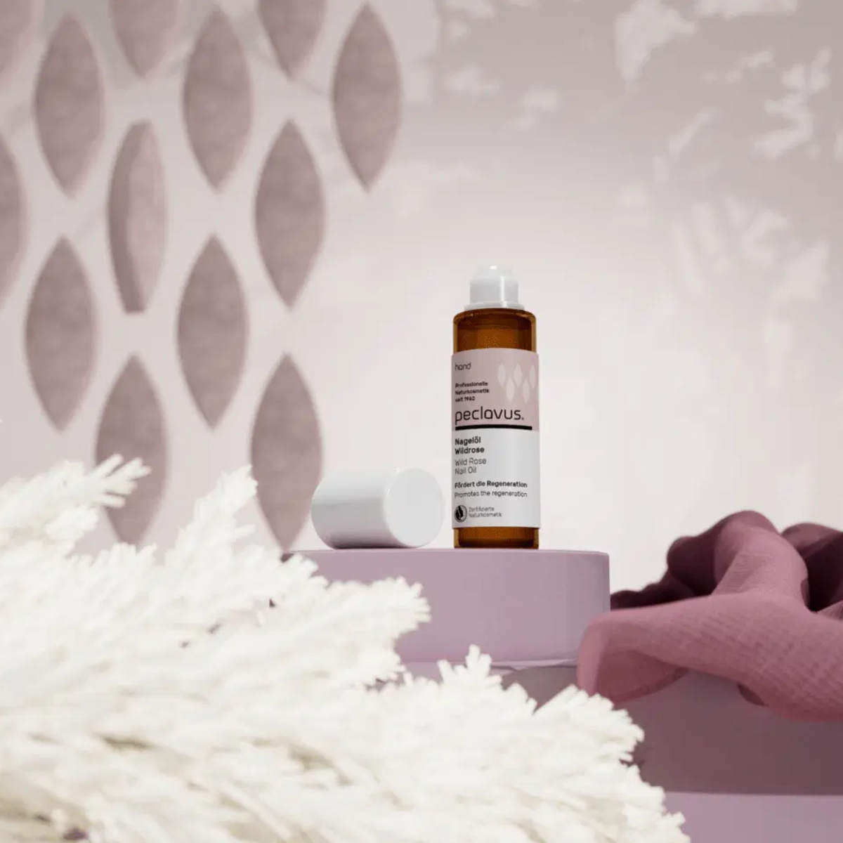 Huile hydratante pour cuticules et ongles - Parfum Rose Sauvage - Peclavus - My Médical