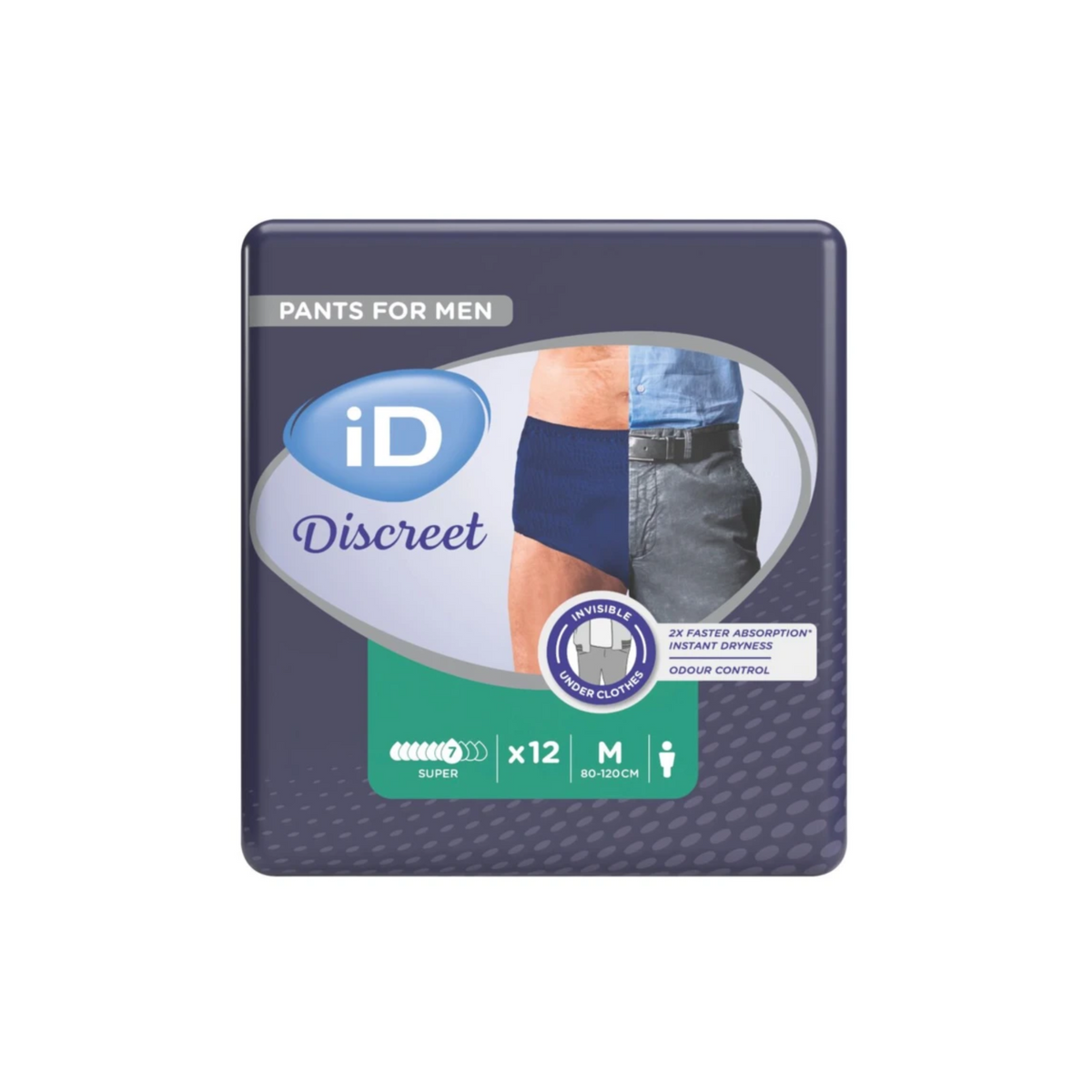 ID Discreet Pants For Men - Level 7 - ID Direct - My Médical