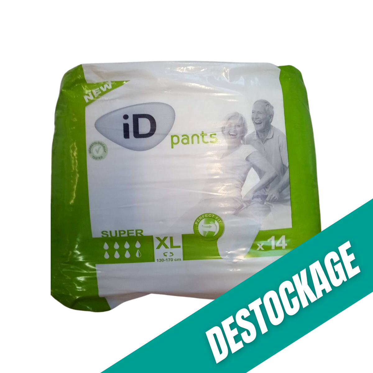 ID Pants Super - 7.5 gouttes - XL - ID Direct // Destockage - My Médical