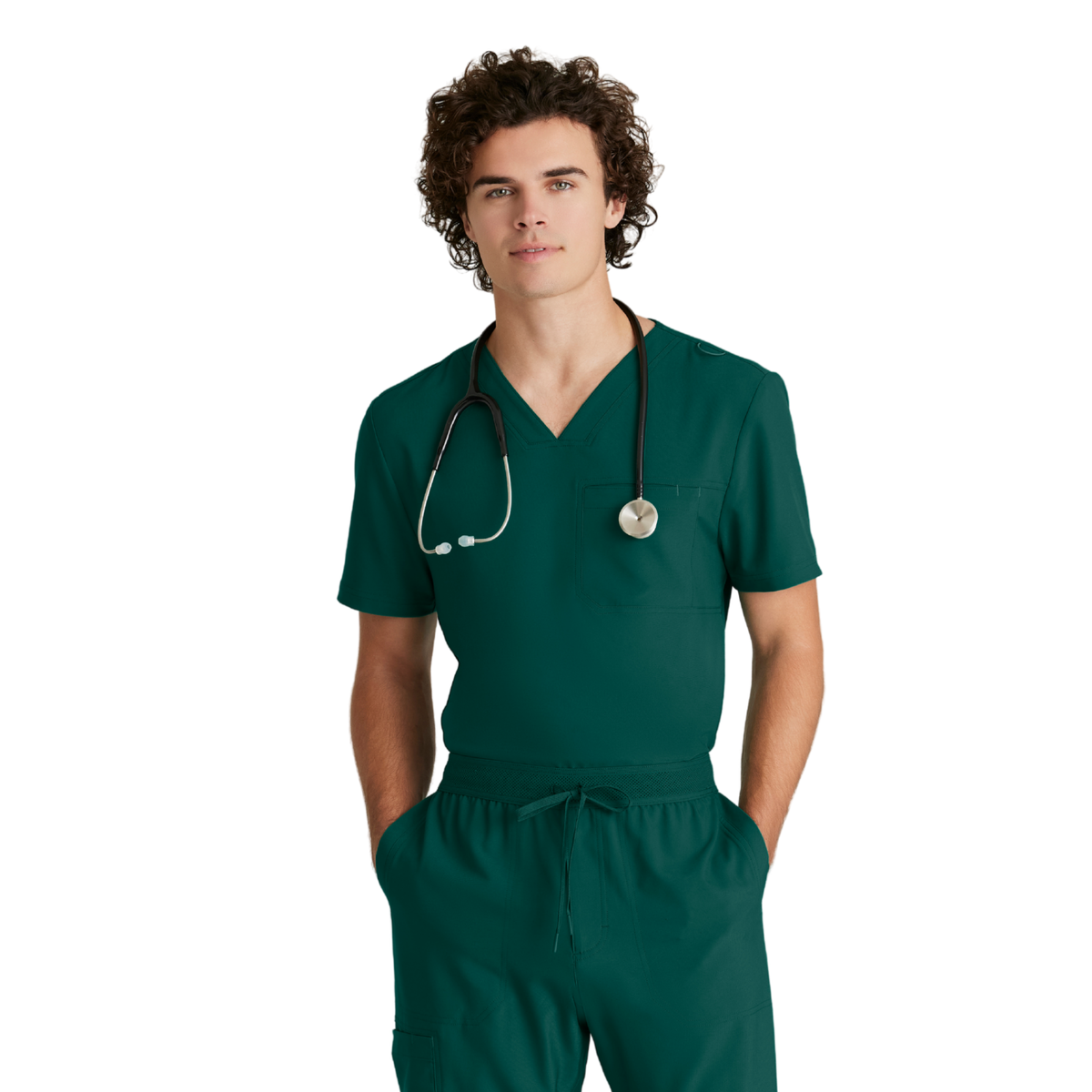 Journey Top - Tunique médicale polyvalente - Homme - Grey’s Anatomy Evolve GREYS ANATOMY EVOLVE