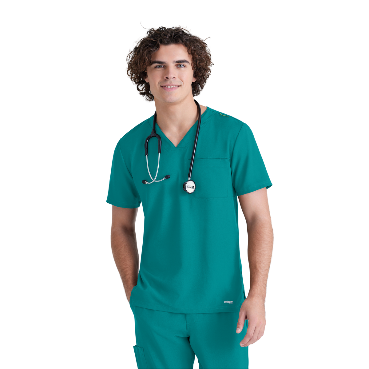 Journey Top - Tunique médicale polyvalente - Homme - Grey’s Anatomy Evolve GREYS ANATOMY EVOLVE