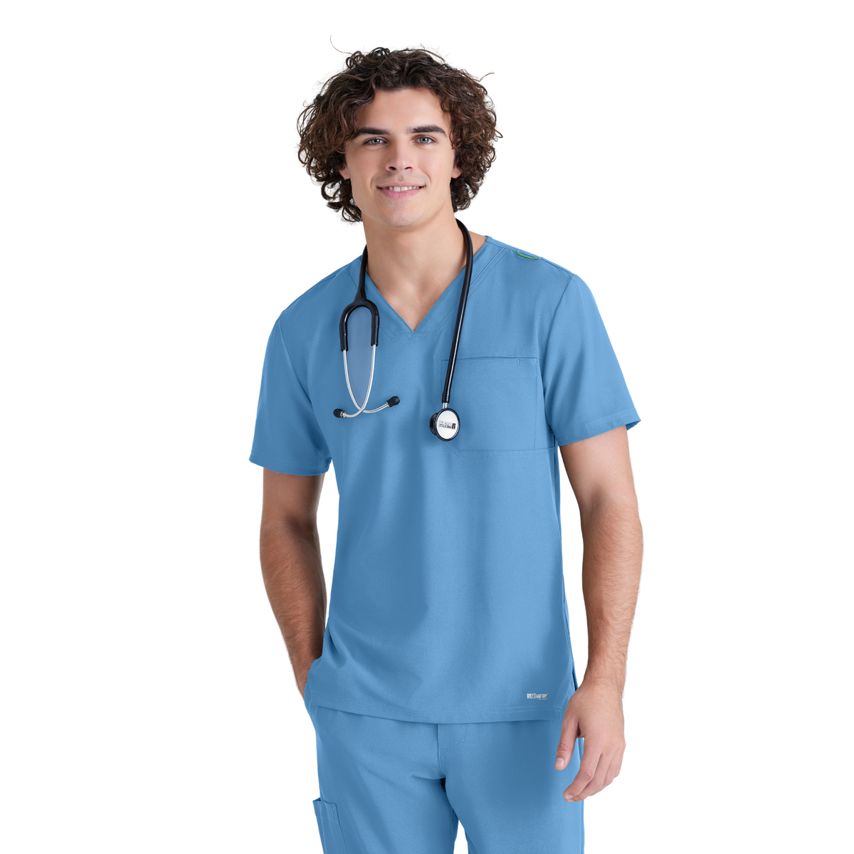 Journey Top - Tunique médicale polyvalente - Homme - Grey’s Anatomy Evolve GREYS ANATOMY EVOLVE