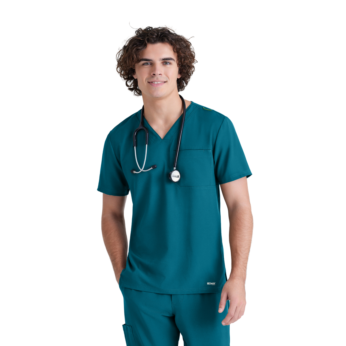 Journey Top - Tunique médicale polyvalente - Homme - Grey’s Anatomy Evolve GREYS ANATOMY EVOLVE