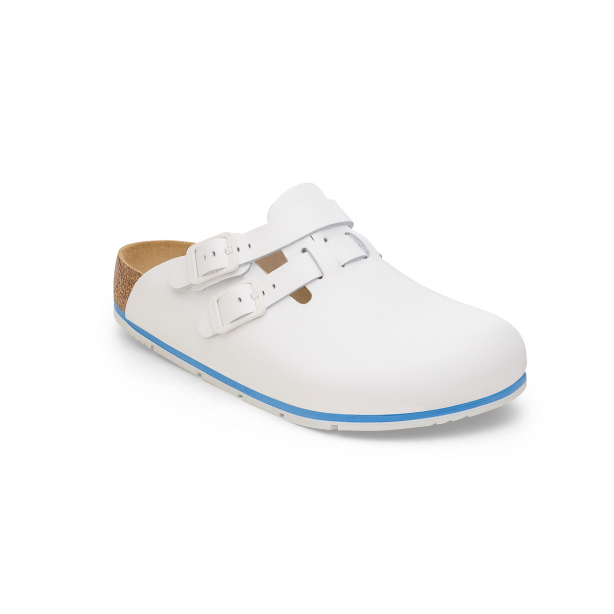 Kay Pro - Sabot Cuir naturel - Plusieurs coloris - Birkenstock Birkenstock  Blanc-Étroite-46