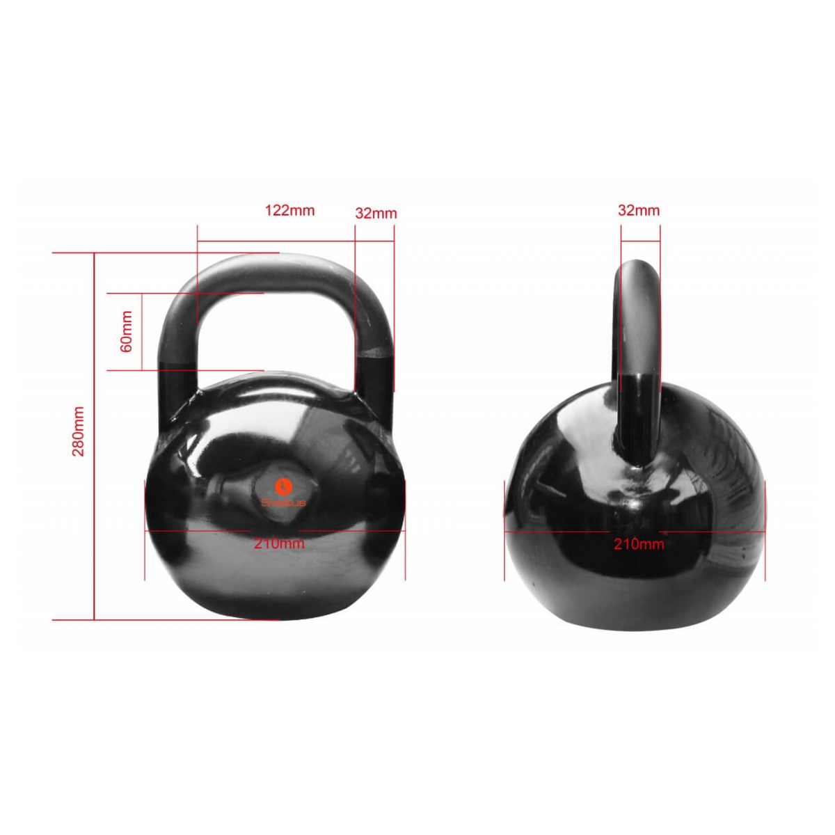 Kettlebell Olympique - 8/32 kg - Sveltus - My Médical