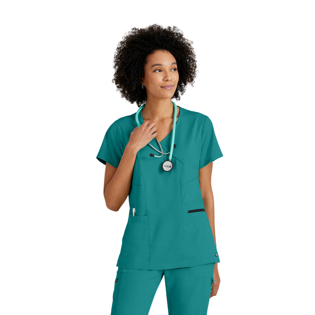 Kim Top - Tunique médical élégante - Femme - Grey’s Anatomy Stretch GREYS ANATOMY STRETCH