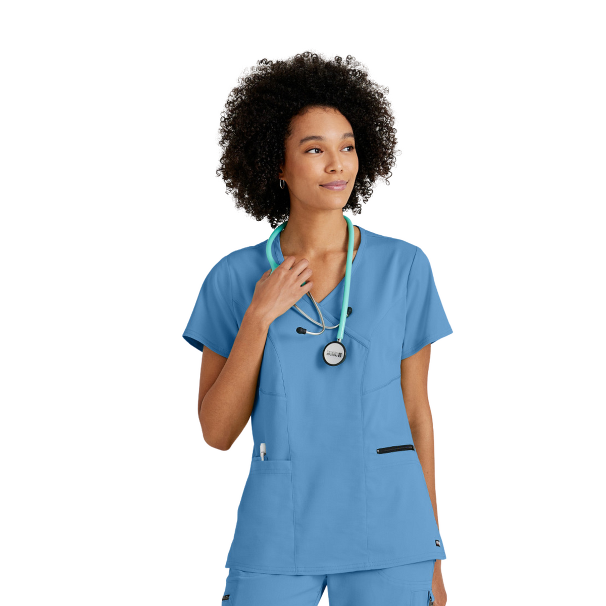 Kim Top - Tunique médical élégante - Femme - Grey’s Anatomy Stretch GREYS ANATOMY STRETCH