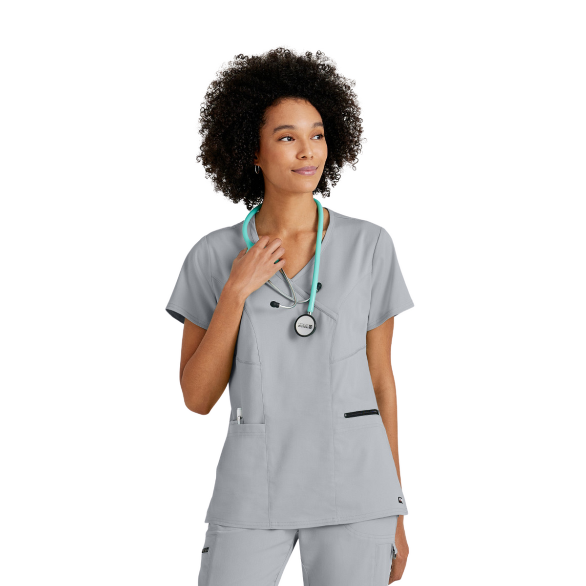 Kim Top - Tunique médical élégante - Femme - Grey’s Anatomy Stretch GREYS ANATOMY STRETCH