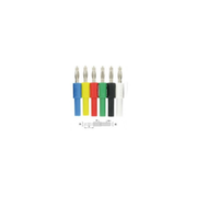 Paire d'adaptateur 2mm vers 4 mm pour Kit Électrodes Axilla - I2M Laboratoires - My Médical
