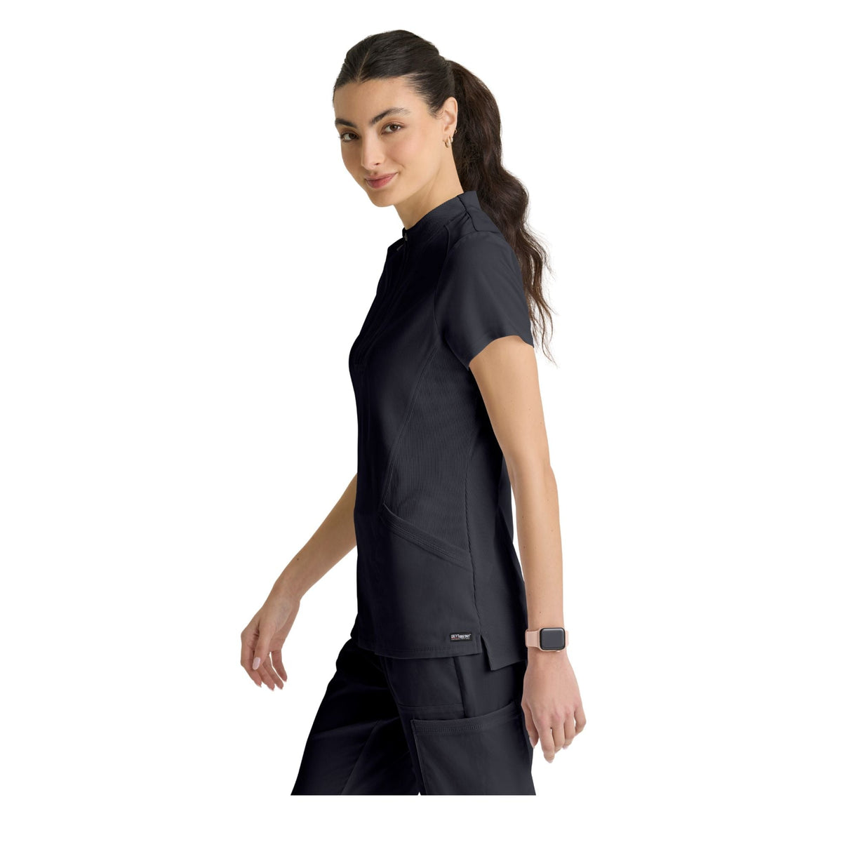 Kristi - Tunique col montant zippé - Femme - Grey’s Anatomy Stretch Grey’s Anatomy 