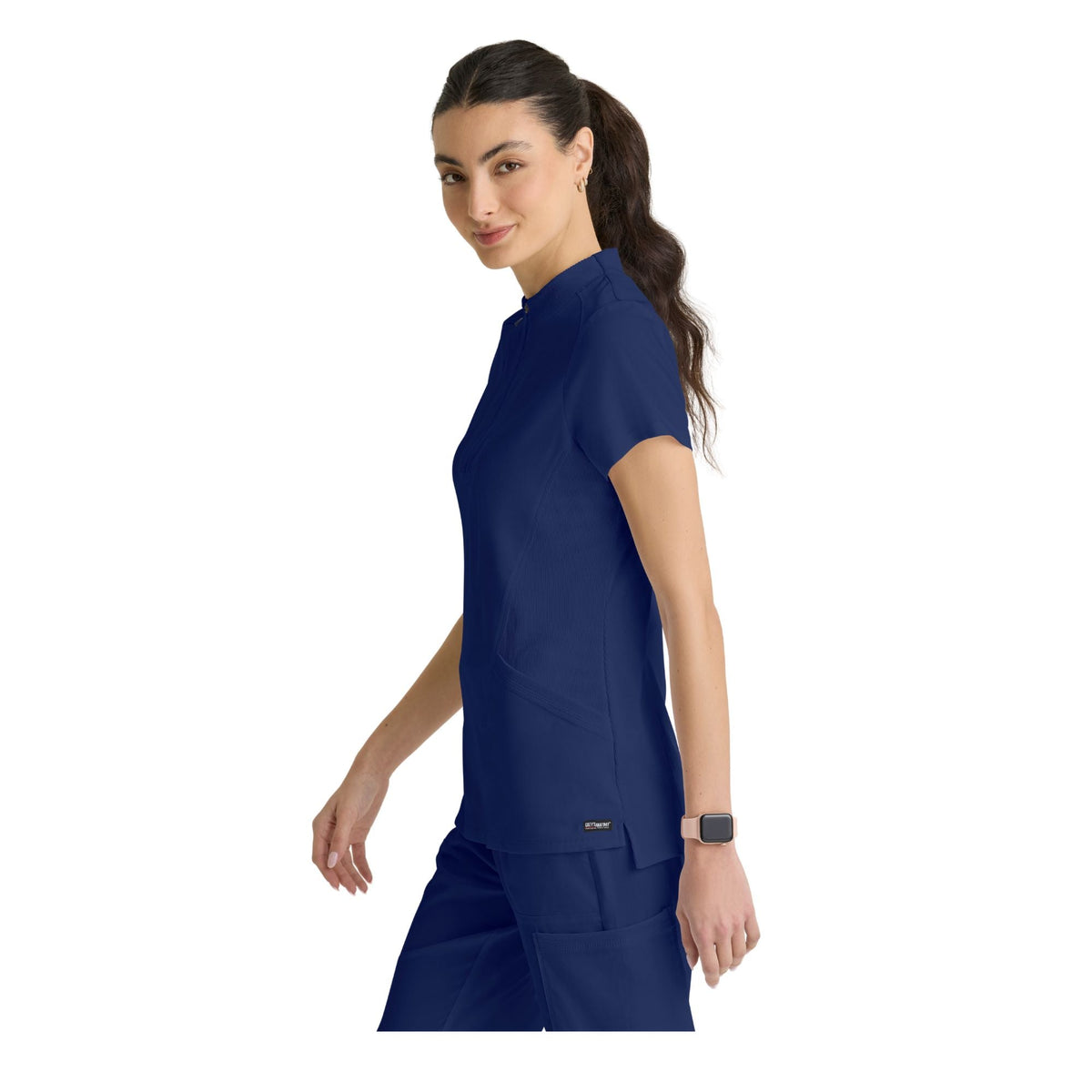 Kristi - Tunique col montant zippé - Femme - Grey’s Anatomy Stretch Grey’s Anatomy 