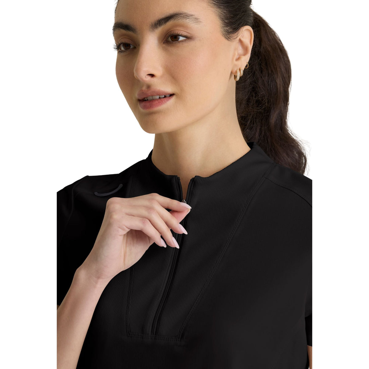 Kristi - Tunique col montant zippé - Femme - Grey’s Anatomy Stretch Grey’s Anatomy 