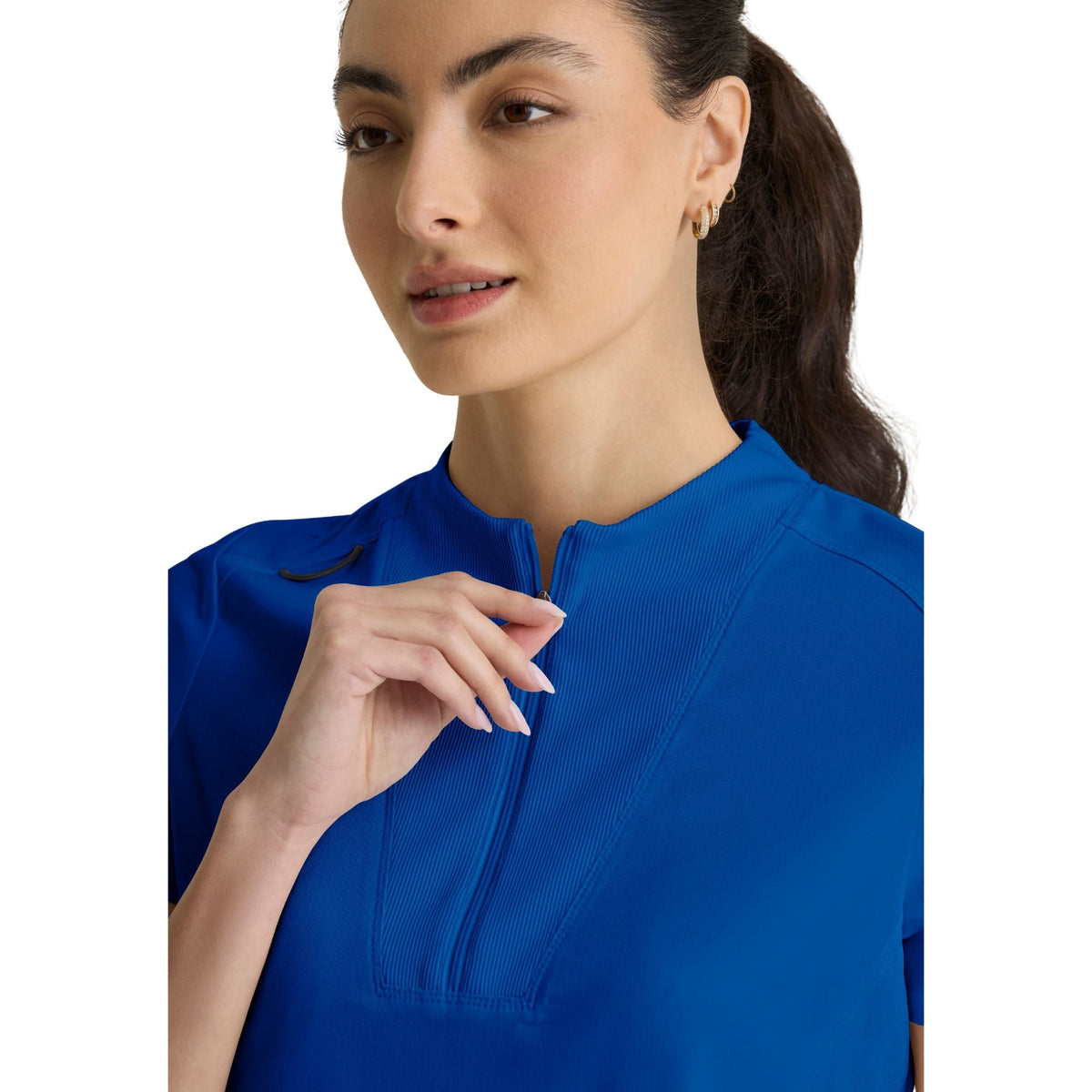 Kristi - Tunique col montant zippé - Femme - Grey’s Anatomy Stretch Grey’s Anatomy 