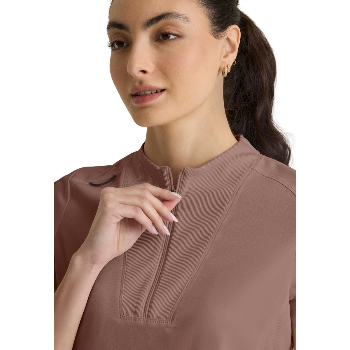 Kristi - Tunique col montant zippé - Femme - Grey’s Anatomy Stretch Grey’s Anatomy 